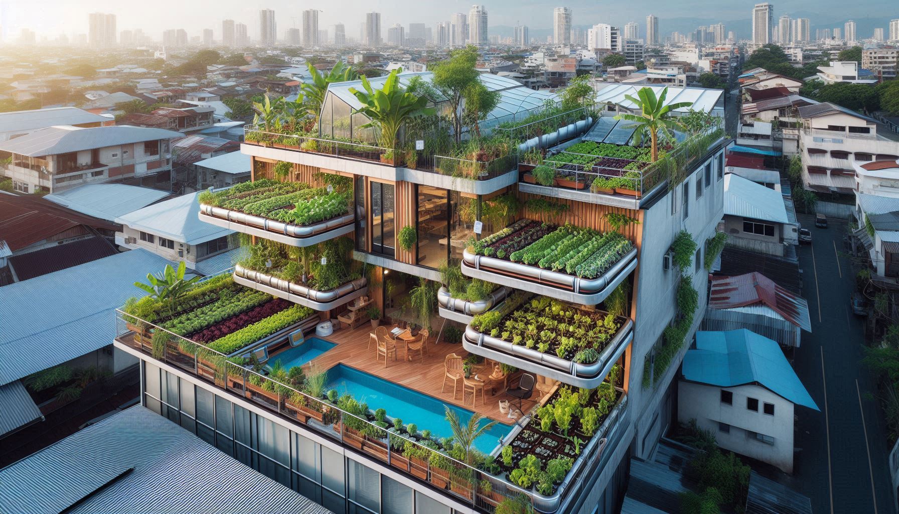 Vegetable Patches in the Sky: Urban Farming on Rooftops