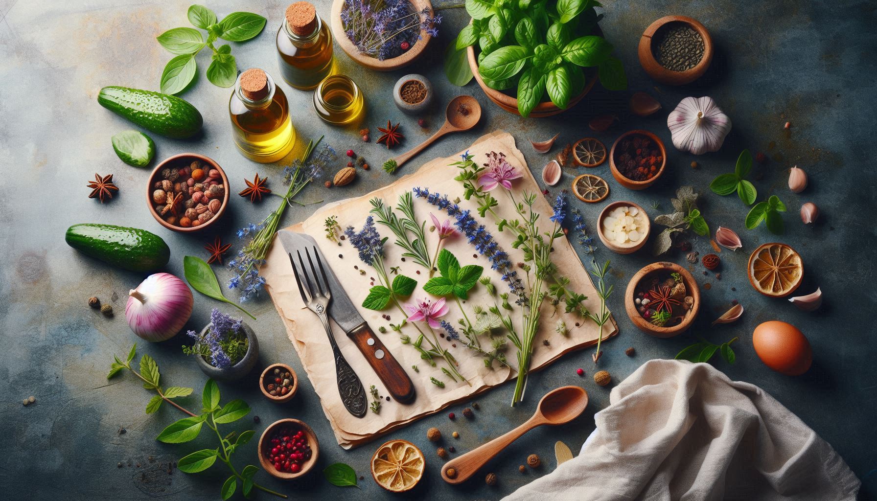 Exploring the Culinary Delights: Herbs and Edible Flowers in Gastronomy