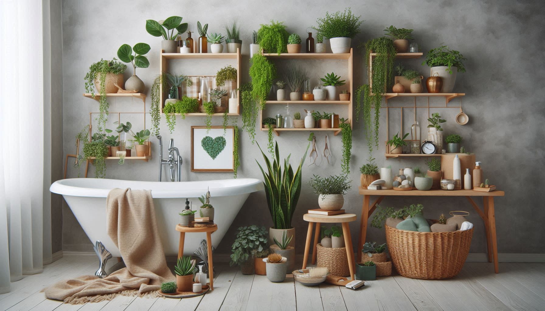 Creating a Living Shelf in Your Bathroom: Greening Your Space