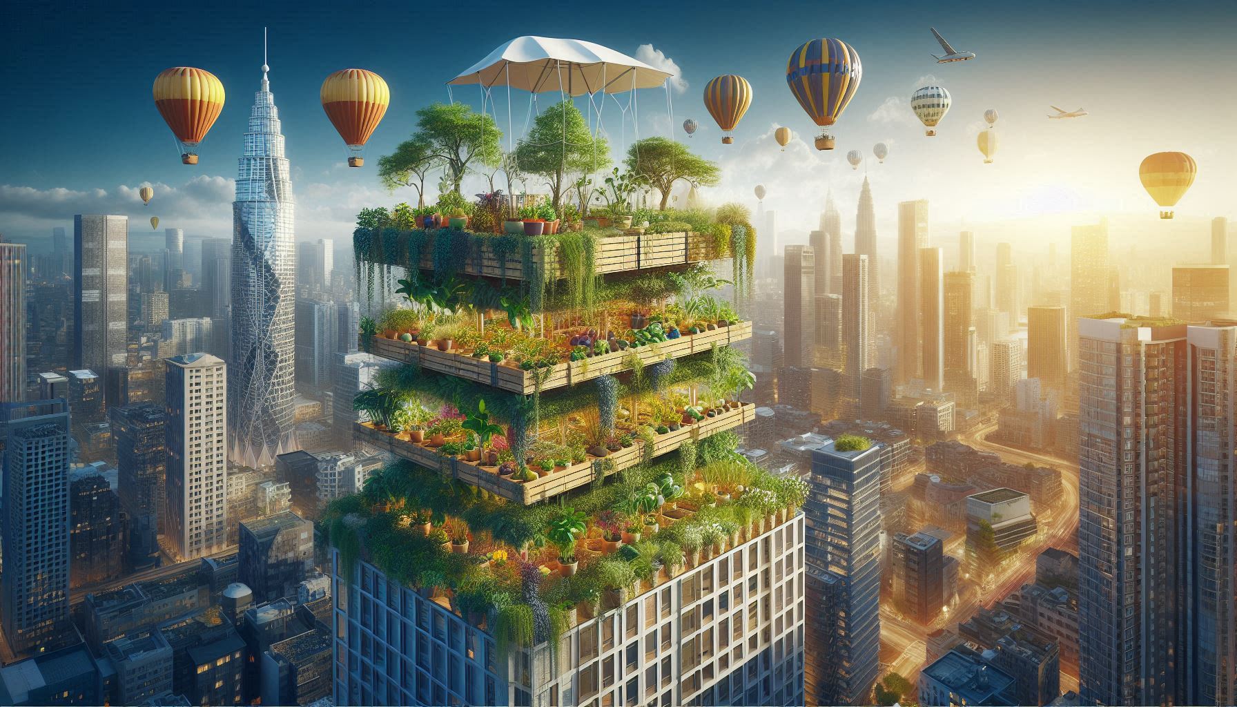 Urban Agriculture: How City Dwellers are Embracing Rooftop Gardens and Vertical Farming