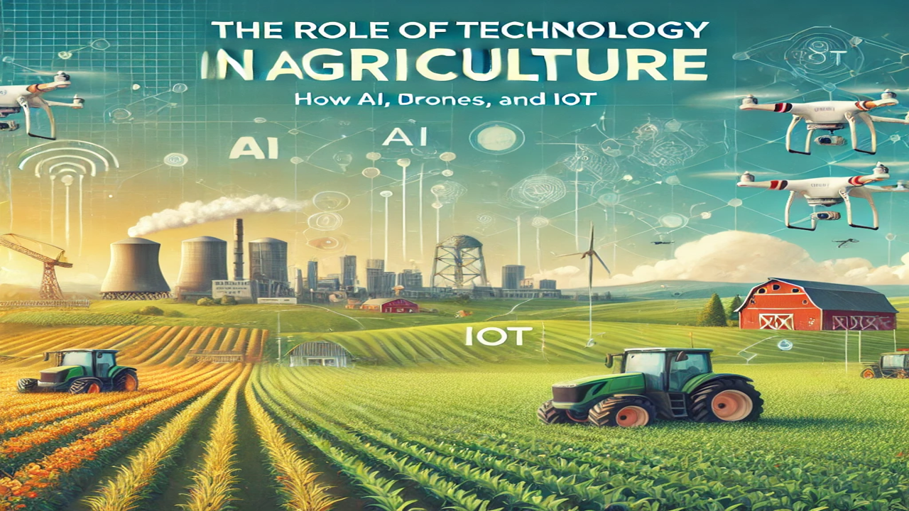 The Role of Technology in Agriculture: Exploring How AI, Drones, and IoT Are Transforming Farming