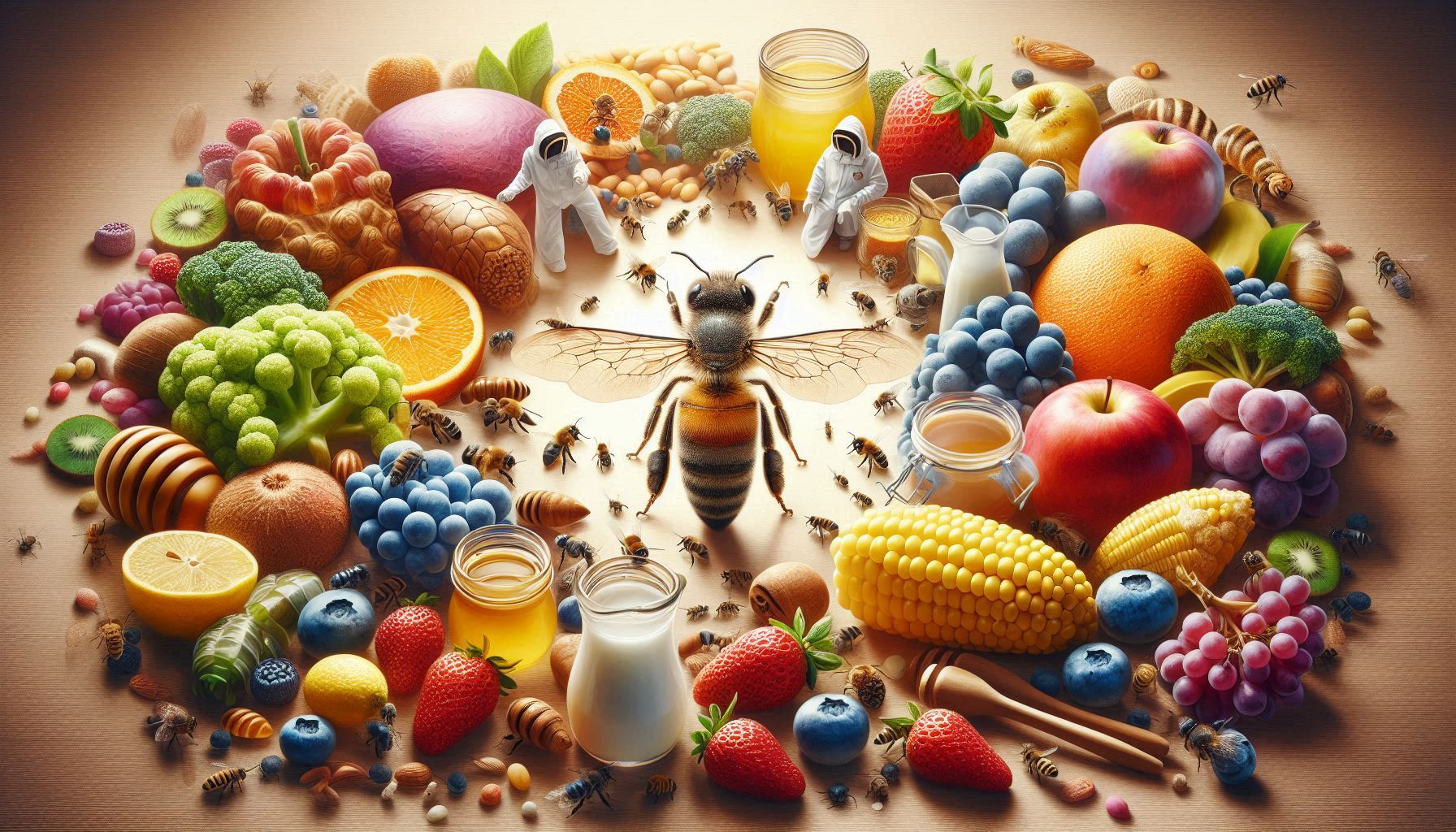 The Importance of Pollinators: How Bees and Other Pollinators Contribute to Food Production